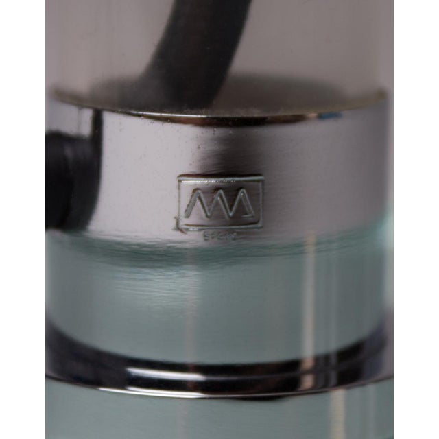 Metal Vintage Table Lamp by Metalarte, 1970s For Sale - Image 7 of 10