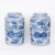 Pair of Blue and White Porcelain Vases With Water Lillies For Sale In West Palm - Image 6 of 6