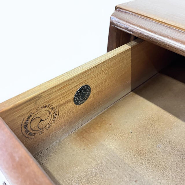 Mid-Century Modern Paul Frankl for John Stuart High Chest, Usa 1950s For Sale - Image 3 of 7