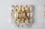 Hollywood Regency Lead Crystal and Gold Wall Lights, Palwa, 1970s, Set of 2 For Sale - Image 10 of 18