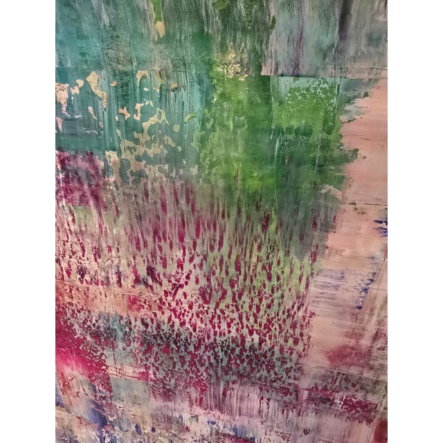 Museum Quality Abstract Expressionist Painting Kloe Vano For Sale In Boston - Image 6 of 12