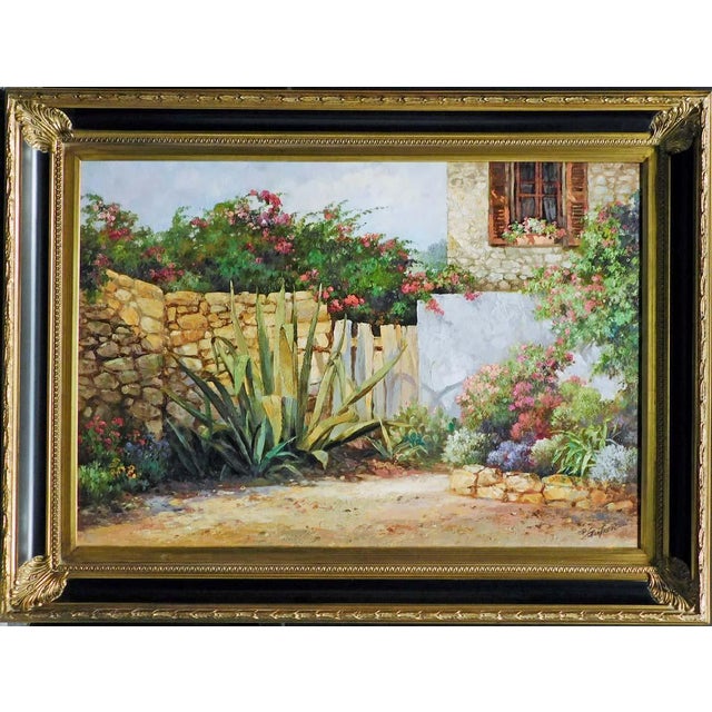 Textile Paul Guy Gantner "Garden of Solace" #6066968Original Hand Signed For Sale - Image 7 of 9