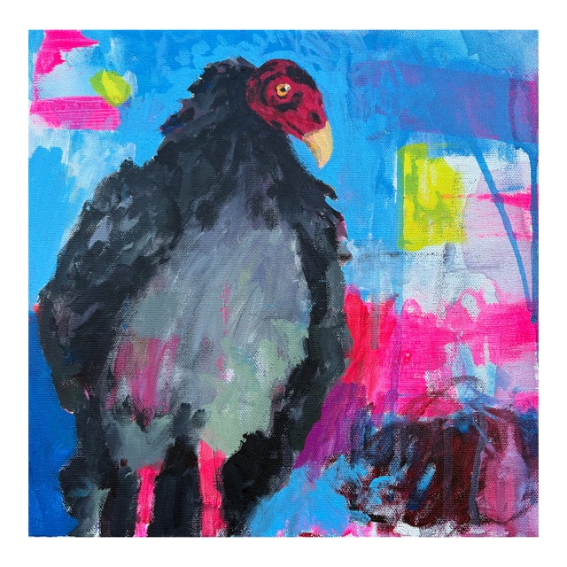 Original Painting Party Culture Vulture by Joseph Christy For Sale