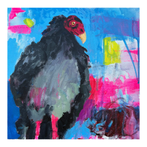 Original Painting Party Culture Vulture by Joseph Christy