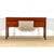 Brown Mid-Century Modern Danish Desk in Teak, 1960 For Sale - Image 8 of 8