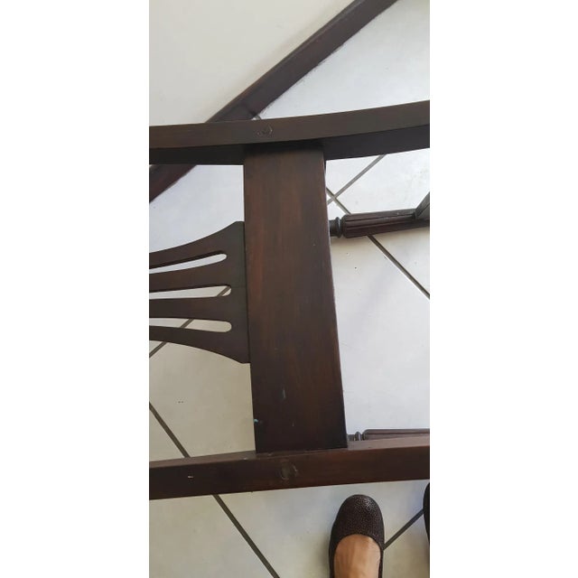 Early 20th Century Early 20th Century Vintage Brown Chair For Sale - Image 5 of 8