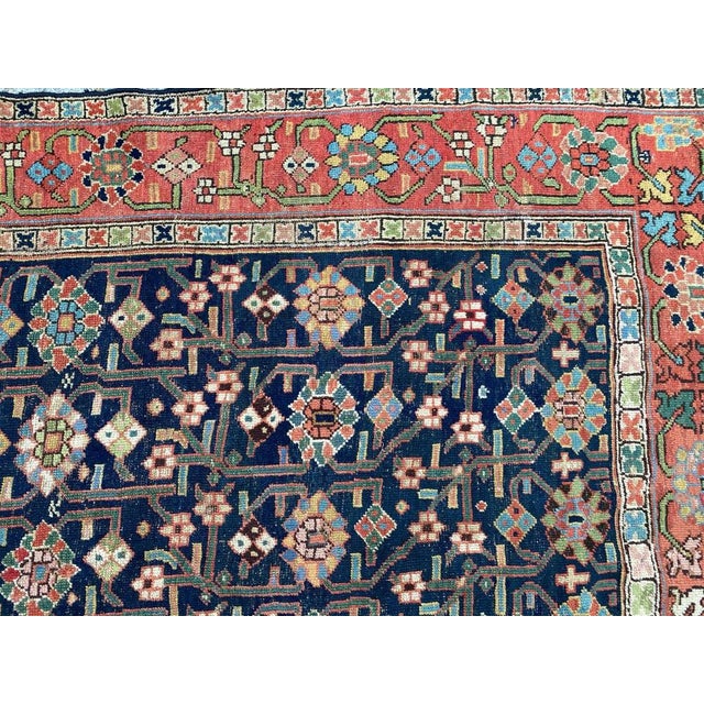 Rustic Antique North Western Kurdish Rug For Sale - Image 3 of 17
