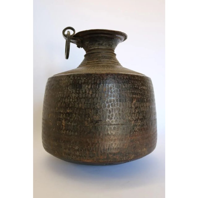 Antique Copper Water Container From India For Sale In Los Angeles - Image 6 of 8