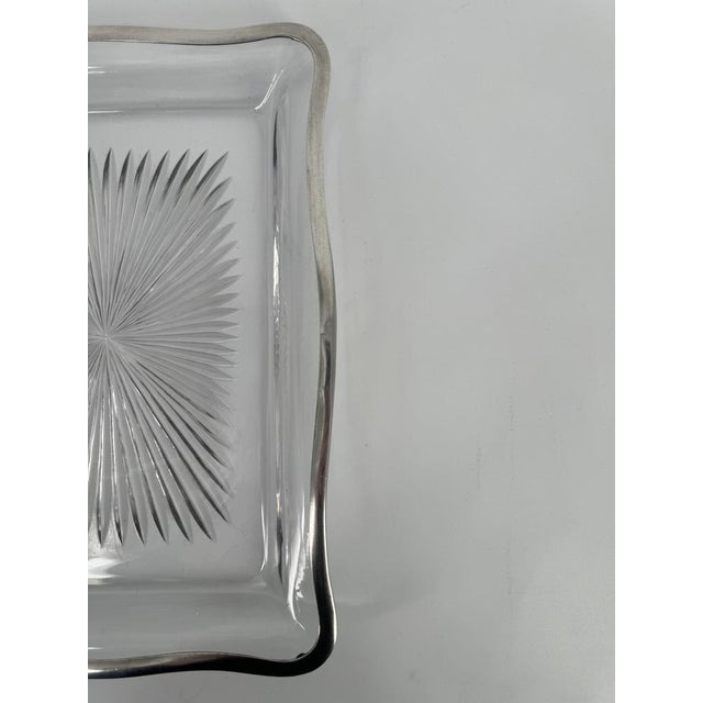 Baccarat Crystal Tray with Star Shape, 1850s For Sale - Image 8 of 15