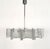 Large Ice Glass Chandelier by Kaiser Leuchten, 1970s For Sale - Image 17 of 18