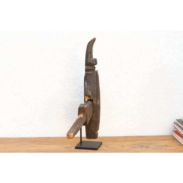 19th Century Antique Bamana Playful Spirit Door Lock For Sale - Image 5 of 9