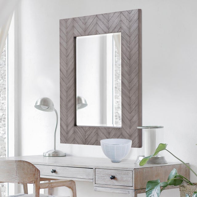 Wood Cavalier Mirror For Sale - Image 7 of 8