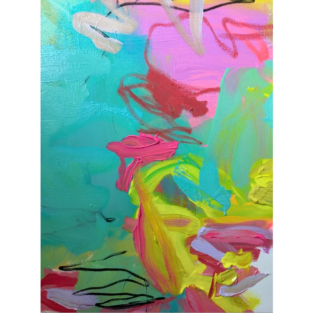 "Happy Hour" Original Painting by Hayley Morée For Sale - Image 4 of 4