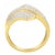 Make your love infinite like the strings of time with this incredibly beautiful diamond ring. Composed out of 10kt yellow...