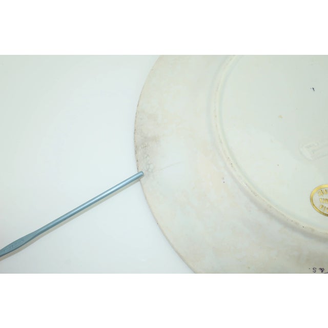 1850's Charles Meigh & Sons Vermicelli Pottery Plates, Set of 4 For Sale - Image 12 of 13