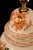 Vintage Spanish Hand-Painted Porcelain Lamp with Floral Motifs, 1950s For Sale - Image 6 of 8