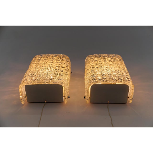Space Age Bubble Glass Wall Lights, 1970s, Set of 2 For Sale - Image 9 of 14