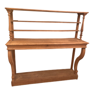 Antique Multi-Tiered Display Hutch