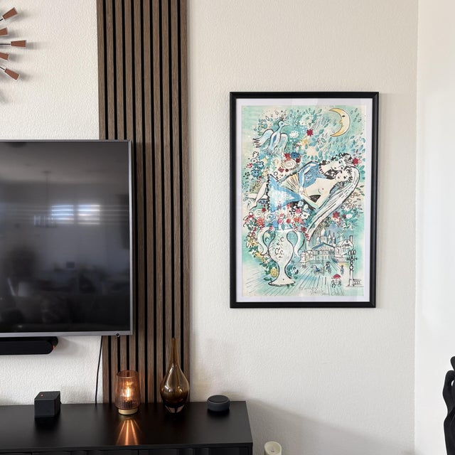 1960s 1960s Expressionism Charles Cobelle Original Painting Triptych Framed Hand Painted Art - Set of 3 For Sale - Image 5 of 18