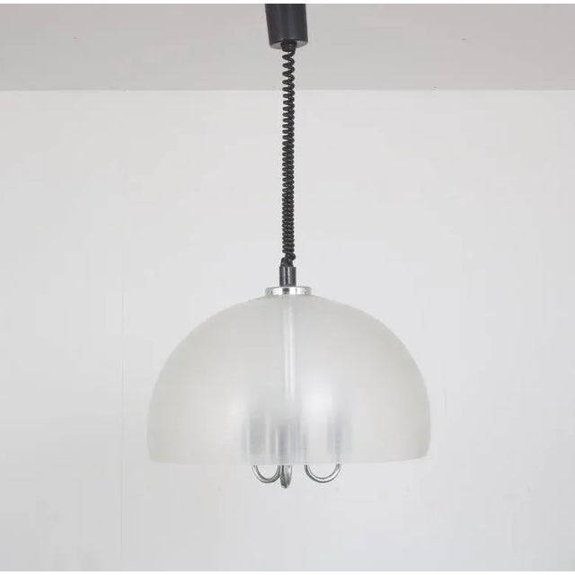 Hanging Lamp by Glashütte Limburg, Germany, 1970s For Sale - Image 10 of 11