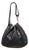 Christian Dior Black Leather Cannage Drawstring Shoulder Bag For Sale