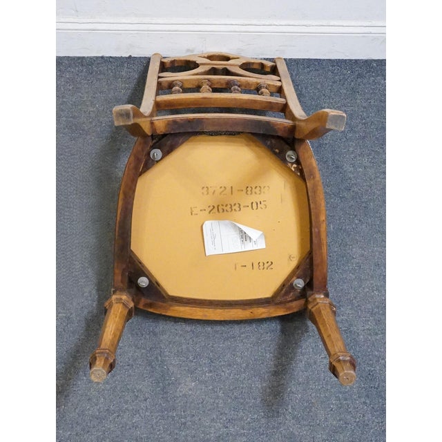 Thomasville Furniture Legendary Collection Spanish Mediterranean Style Dining Chair 3721-833 For Sale - Image 9 of 11