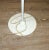 White White Mushroom Shaped Floor Lamp, 1980s For Sale - Image 8 of 9