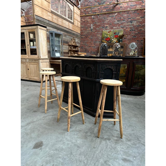 Wood Early 20th Century Oak Bar Counter For Sale - Image 7 of 8