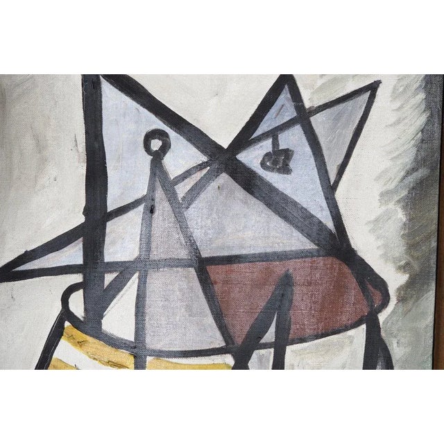 JA, Cobra, Oil Painting, Framed For Sale - Image 4 of 5