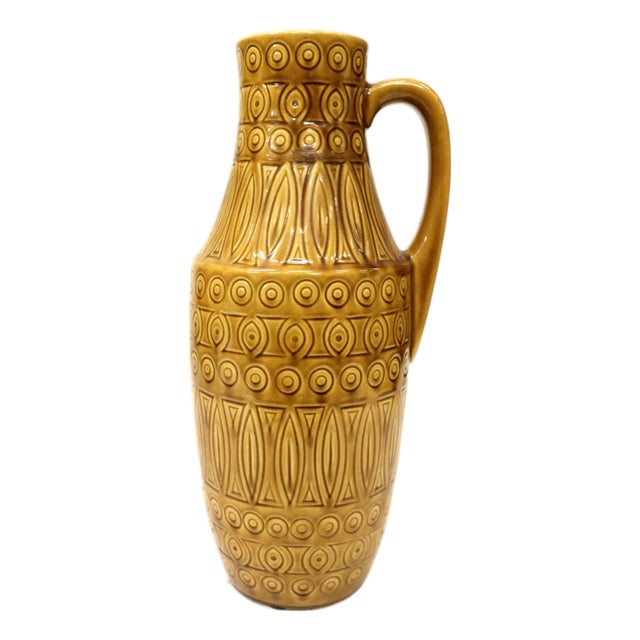 Large Vintage West German Vase from Scheurich For Sale