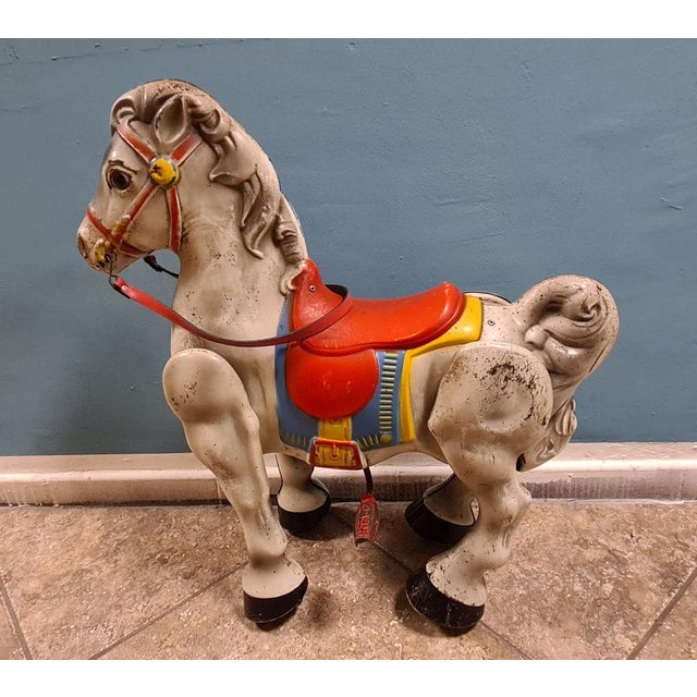 Carousel Horse Figurine, 1950s For Sale - Image 17 of 17