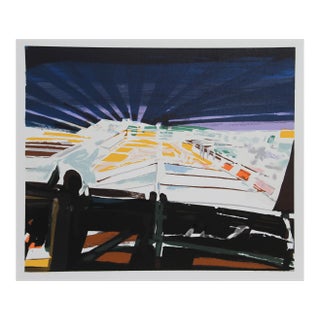 John Hultberg, Barricade, Silkscreen For Sale