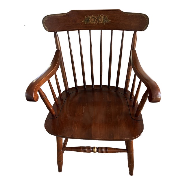 Antique L. Hitchcock Captains Chair Chairish