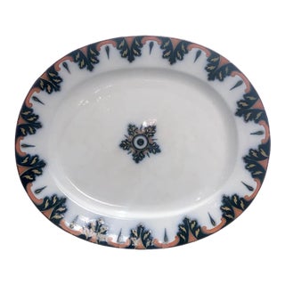 Circa 1830 Ironstone Platter, England For Sale