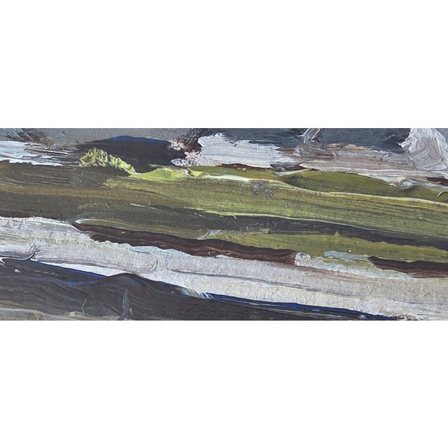 Louis Lemonnier, Boats at Low Tide, 1960s, Oil on Canvas, Framed For Sale - Image 7 of 9