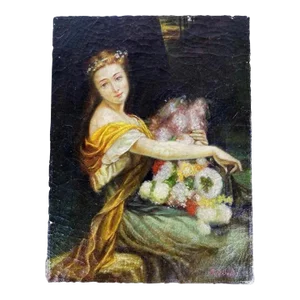 “Dionysia" by Foster Bentley Oil on Board