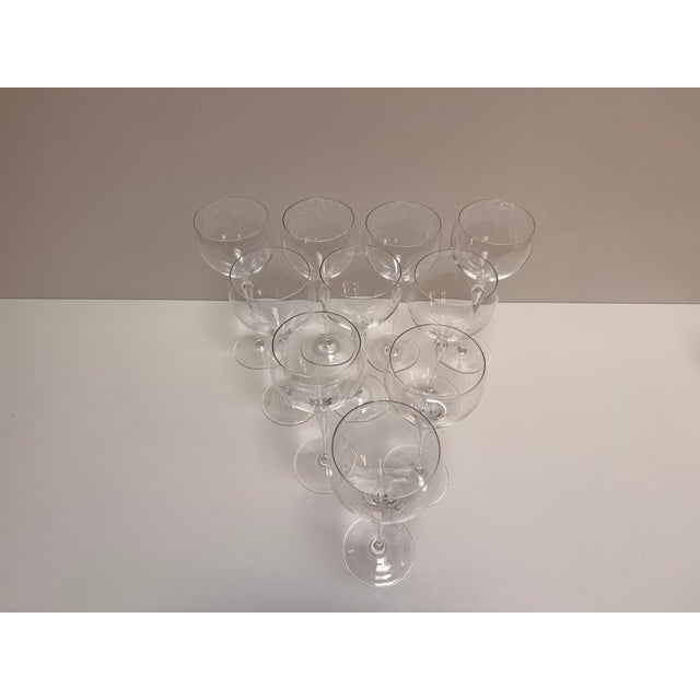 Maitre Red Wine Glass Balloon form Rosenthal, 1990s, Set of 10 For Sale - Image 8 of 14