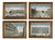 Remondini, Remondini Architectural Views Bassano, 1770, Engraving, Set of 4 For Sale