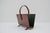 Magazine Rack in Leather and Brass from Jacques Adnet, 1950s For Sale - Image 4 of 11