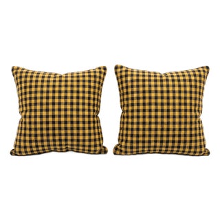 Anatolian Oushak Kilim Pillow Cover 16'' X 16'' - Set of Two For Sale