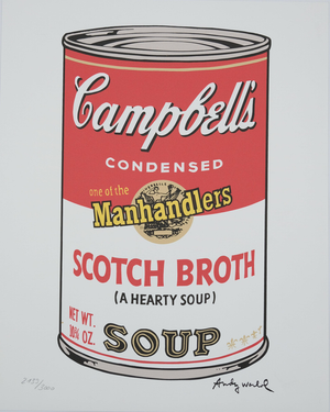Andy Warhol, Campbell's Scoth Broth Soup, Lithograph