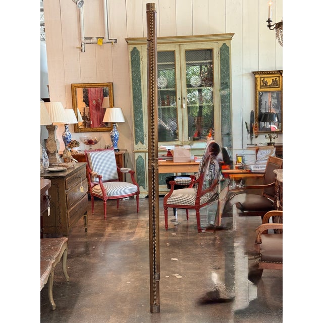 British Leather and Brass Studded Elephant Ladder For Sale - Image 4 of 15
