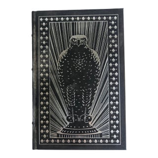 1987 Leather Edition, "The Maltese Falcon", by Dashiell Hammett, Franklin Library of Mystery Masterpieces For Sale