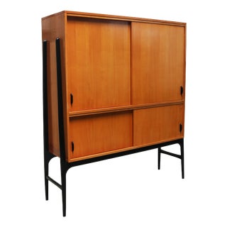 Mid-Century Modern Belgian Highboard by Alfred Hendrickx for Belform, 1958 For Sale