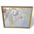 Asian Style Vintage Bird Painting on Silver Board – Mid-Century Modern Gold Frame Artwork For Sale - Image 4 of 10