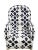 1980s African Nobility Nigerian Yoruba Black& White Beaded Chair For Sale - Image 5 of 13