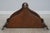 Theodore Alexander Leather Top 2 Tier Mahogany Triangle Table For Sale - Image 12 of 12