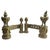 French Louis XVI Neoclassical Brass Andirons, 1870, Set of 2 For Sale - Image 12 of 12