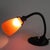 Black Desk Lamp with Orange Glass Shade from Erpe, 1930s For Sale - Image 8 of 17