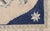 Textile Vintage Turkish Oushak Rug With Beige Field and Navy Blue Accents 2 X 3 For Sale - Image 7 of 8